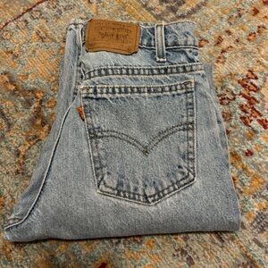 Vintage Orange Tab Levi’s 550 Relaxed Fit Student